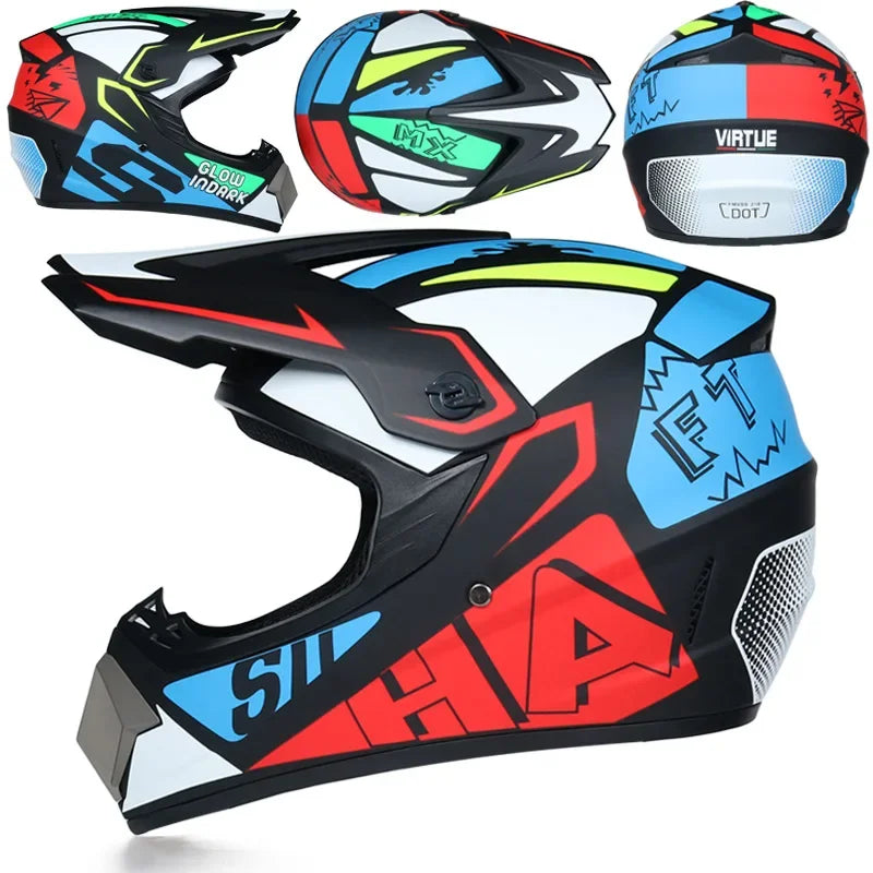 Kids Motocross Off-Road Motorcycle Helmet