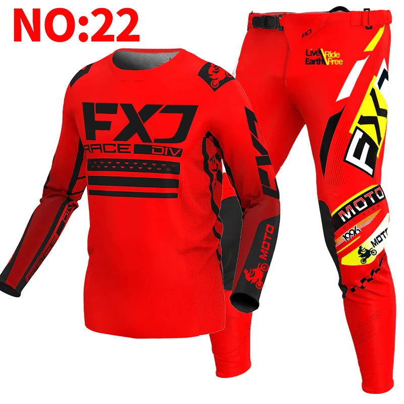 Youth Motocross Jersey and Pants Set