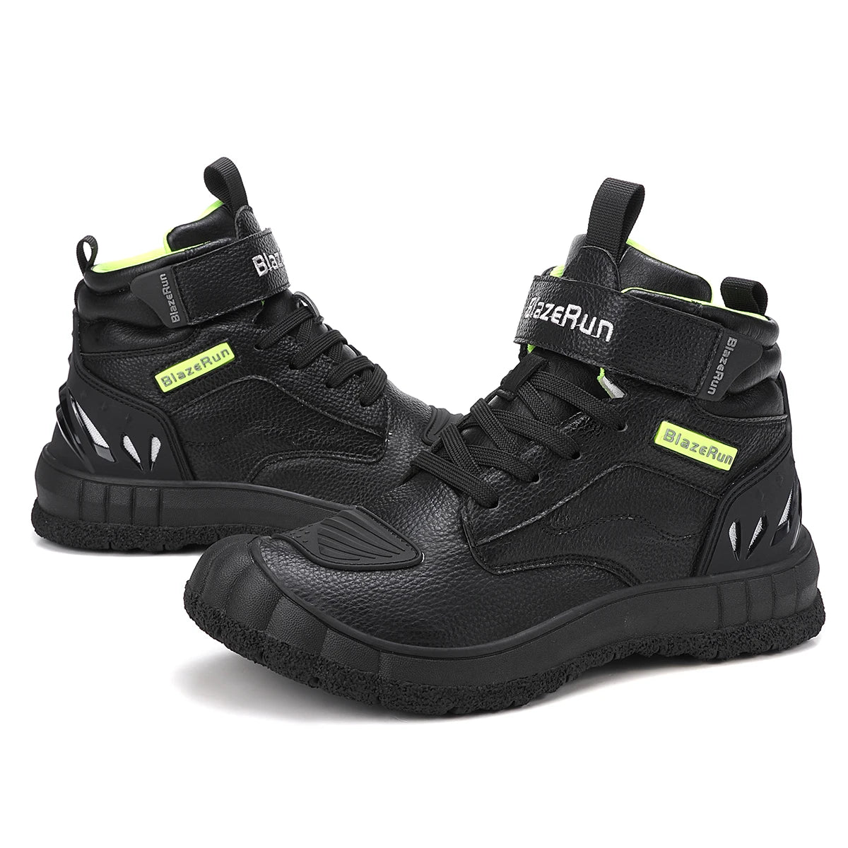 Stylish Leather Motorcycle Boots for Men