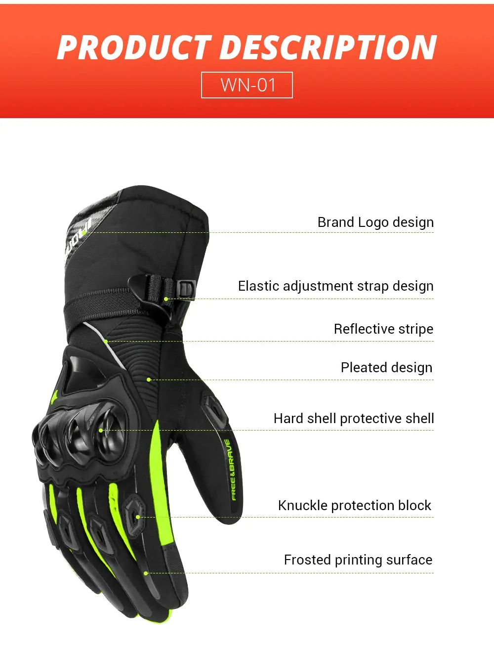 All Weather Motocross Gloves