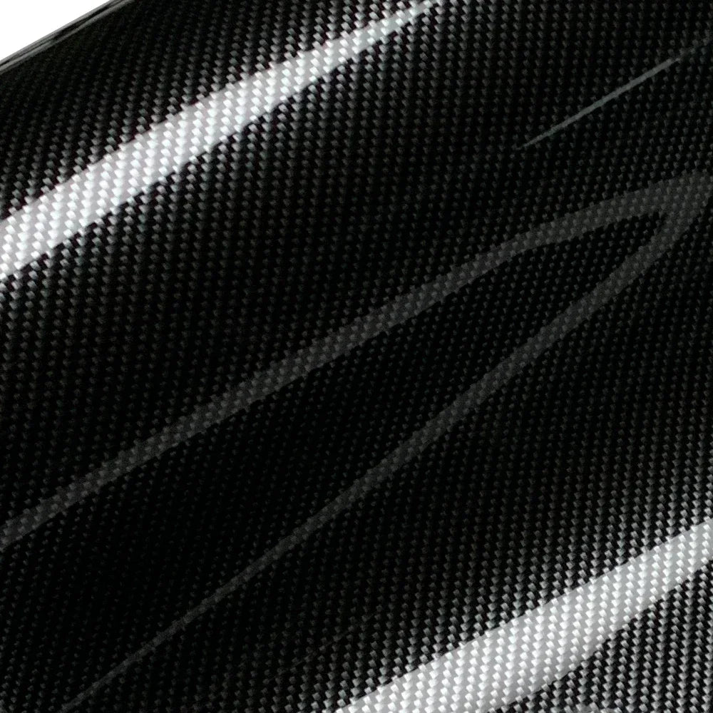 Motorcycle 3D Carbon Fiber Vinyl Wrap