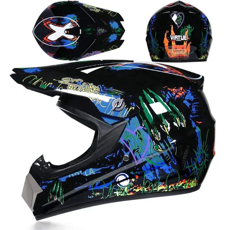 Kids Motocross Off-Road Motorcycle Helmet