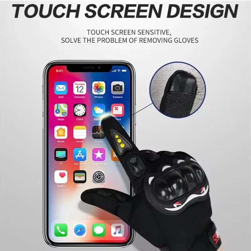 Full-Finger Knight Sports Gloves