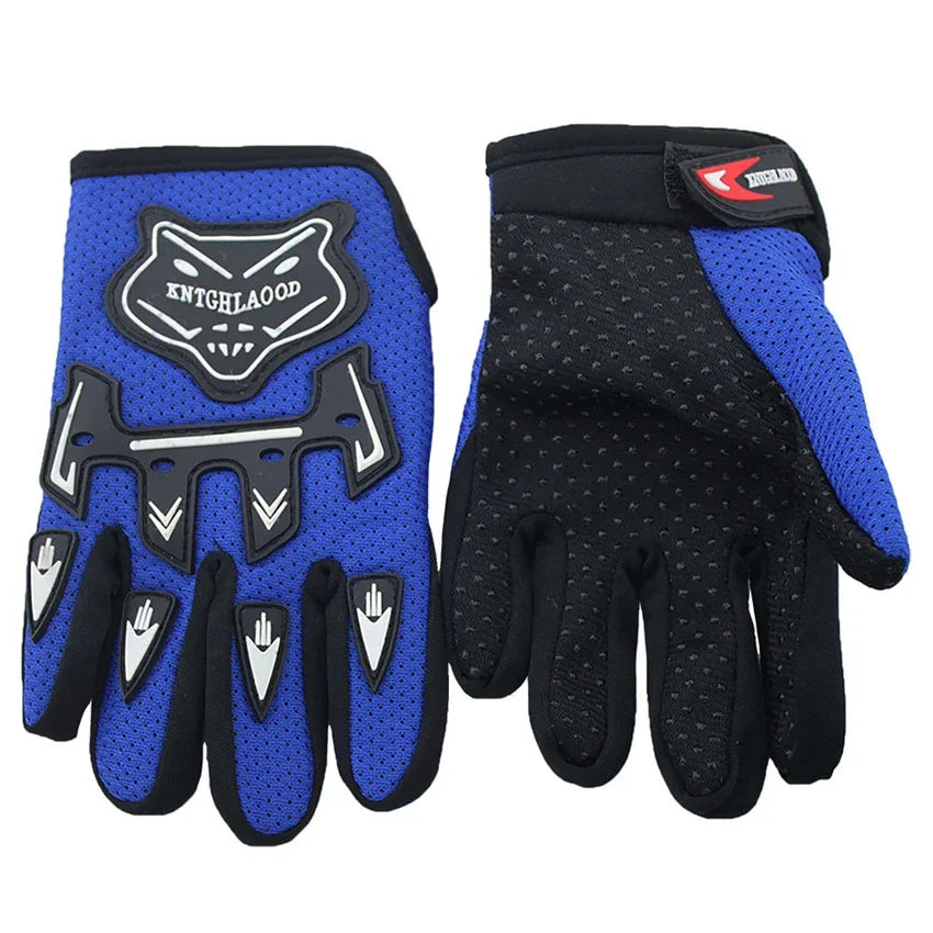 Kids Full Finger Motorcycle Gloves