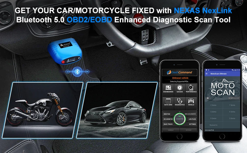 Bluetooth Motorcycle Scanner