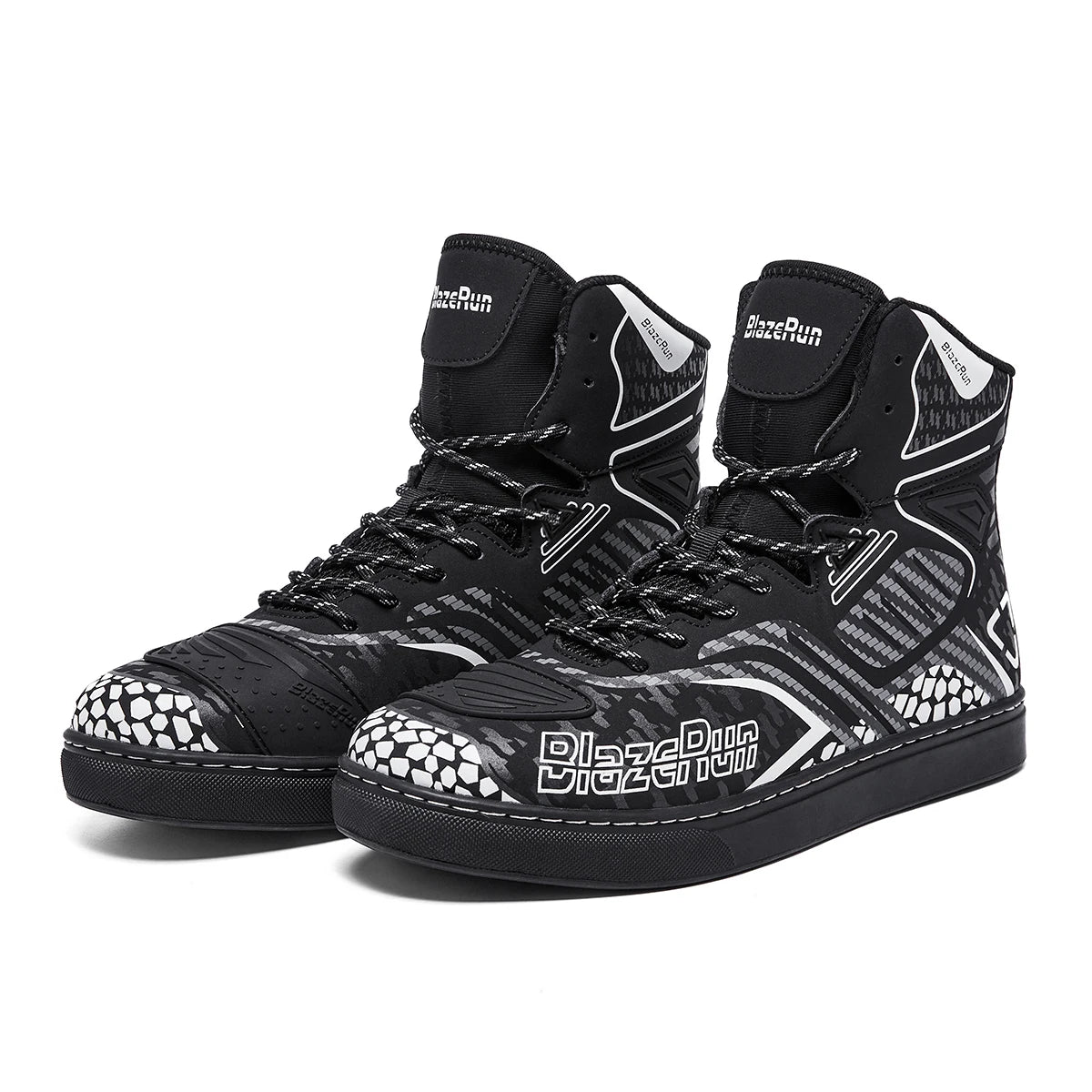 Stylish Leather Motorcycle Boots for Men