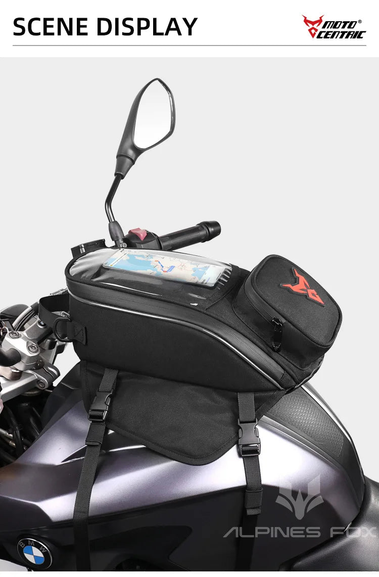 Waterproof Magnetic Motorcycle Tank Bag