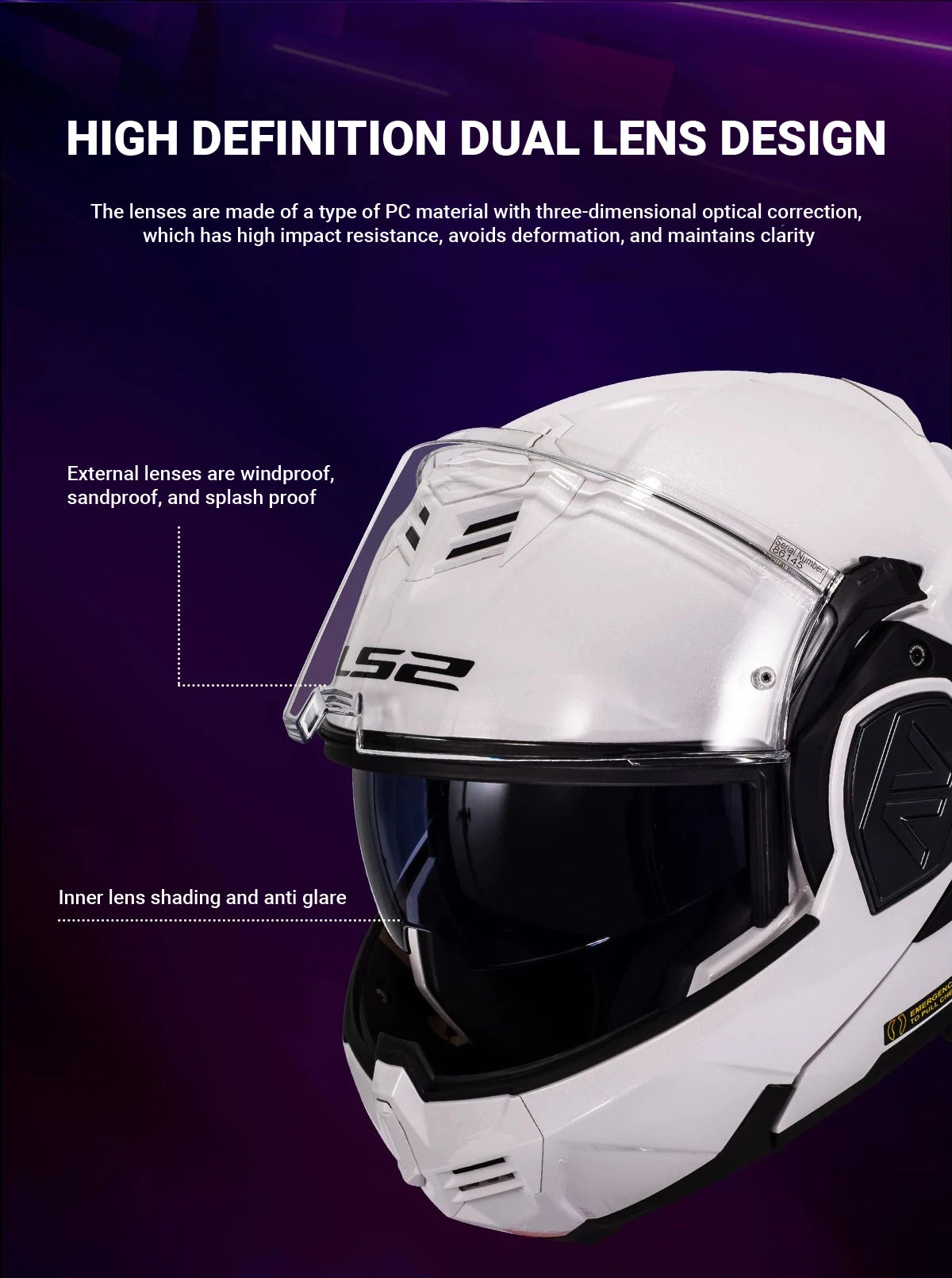LS2 FF906 Advant Modular Full Face Helmet