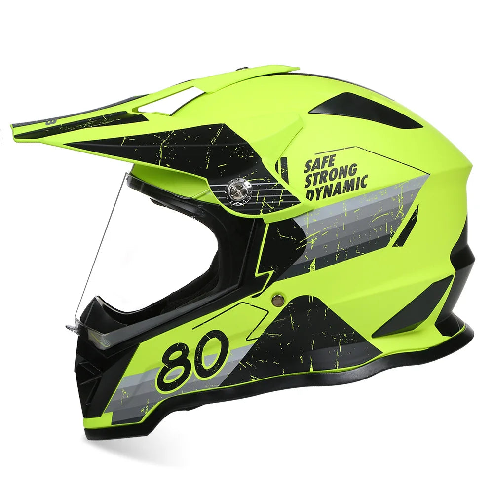 Men's ECE Approved Full Face Motorcycle Helmet
