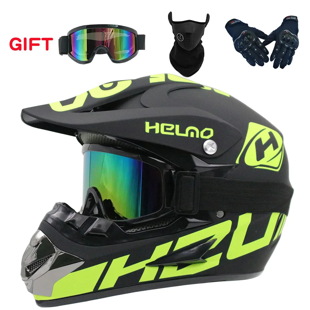 Kids Flip Up Motorcycle Helmet for Off-Road Activities
