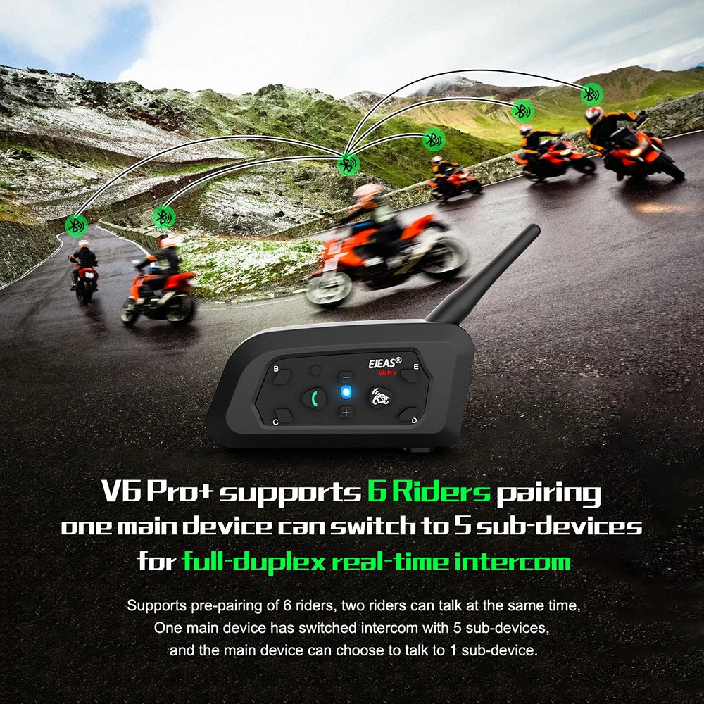 Bluetooth Intercom Kit