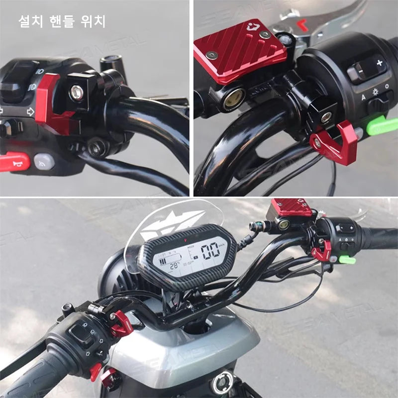 CNC Aluminium Motorcycle Helmet Hook