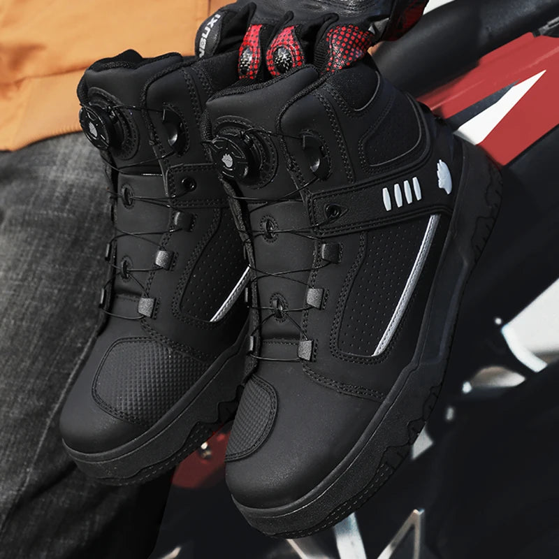 Waterproof Motorcycle Riding Boots for Men