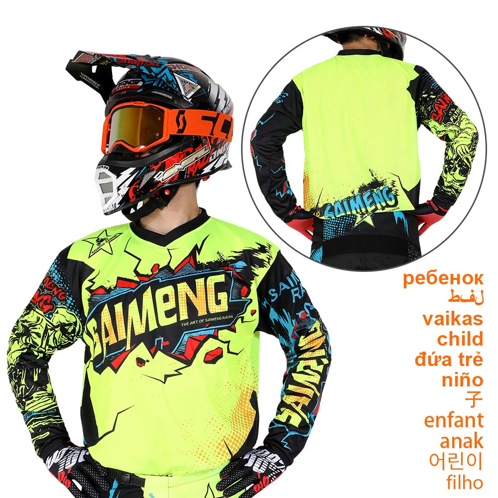 Youth Motocross Racing Jersey