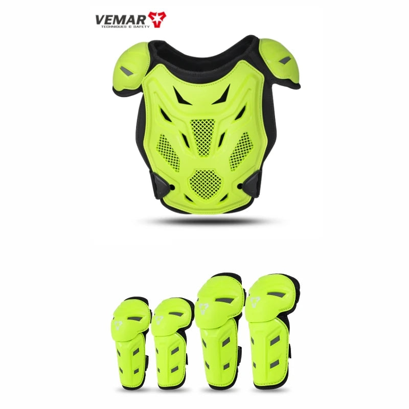 Kids' Motorcycle Protective Gear Set