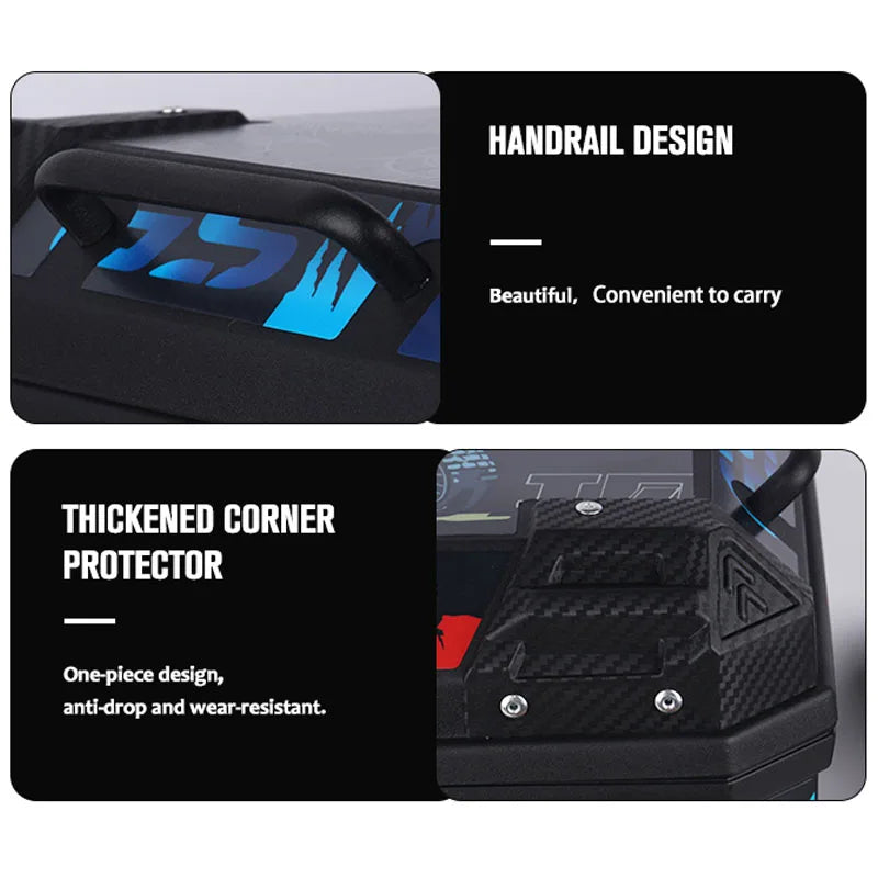 Universal 70L Motorcycle Tail Box Trunk