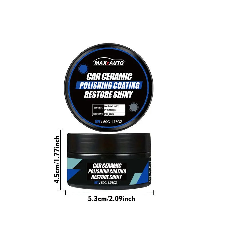 Motorcycle Fuel Tank Nano Ceramic Coating Wax