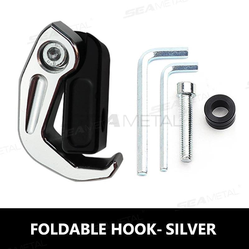 CNC Aluminium Motorcycle Helmet Hook