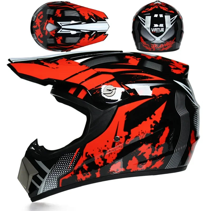 Kids Motocross Off-Road Motorcycle Helmet