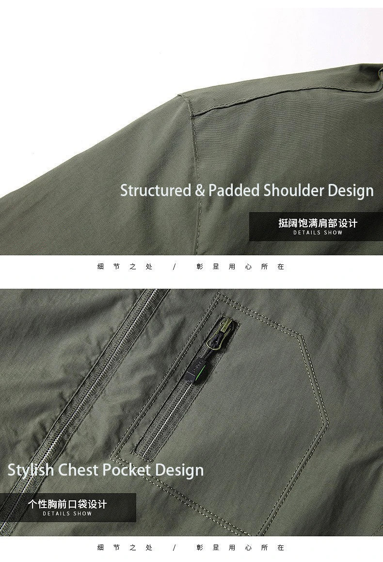 Hooded Windproof Waterproof Motorcycle Jacket