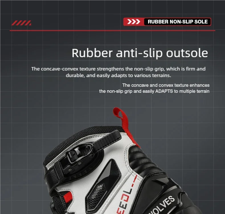 All-Season Men's Motorcycle Boots