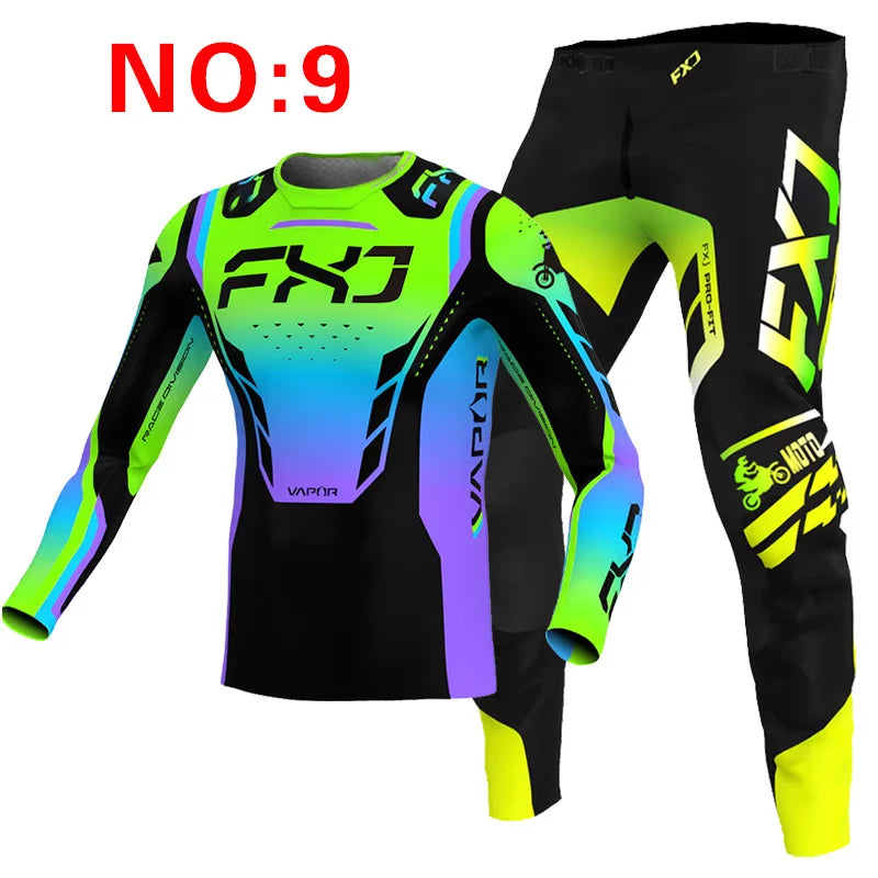 Kids Motocross Jersey and Pants Set