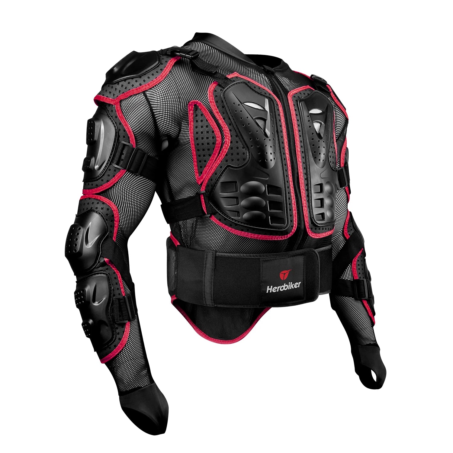 CE Motorcycle Riding Jacket with Removable Armor