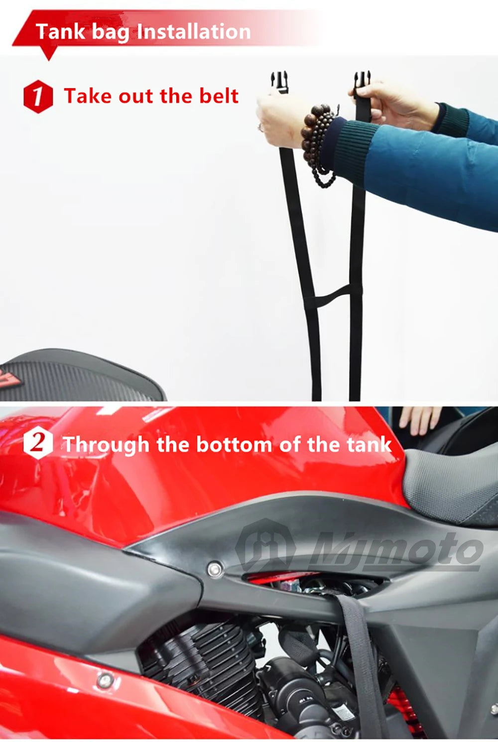 Waterproof Motorcycle Tail Bag & Backpack
