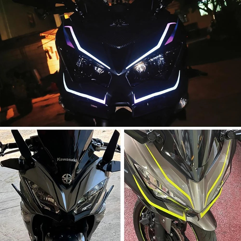 Stylish Motorcycle Stickers Set