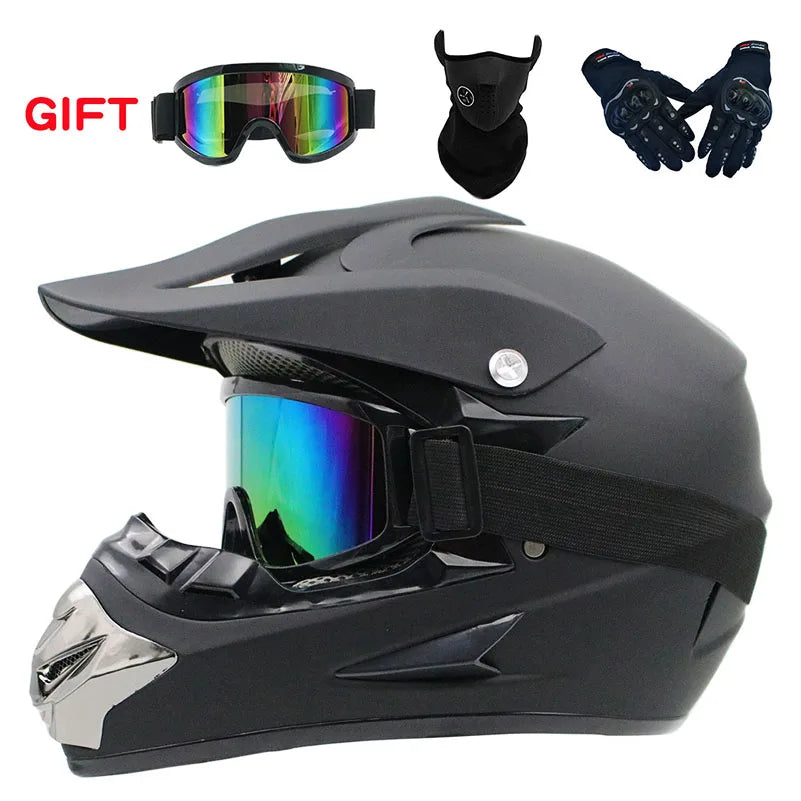 Kids Flip Up Motorcycle Helmet for Off-Road Activities