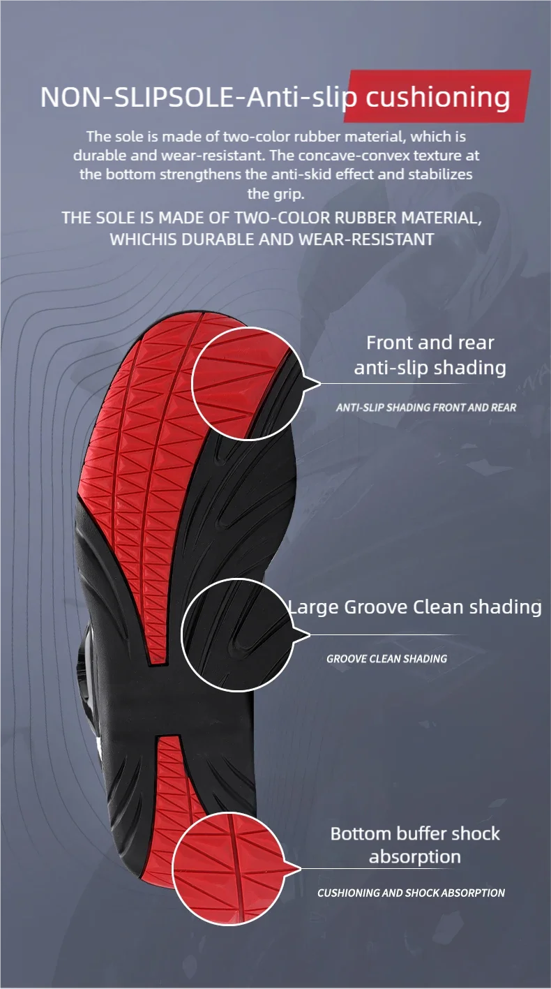 High-Top Off-Road Motorcycle Boots