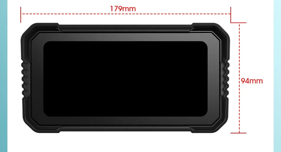 motorcycle touch screen GPS navigation system