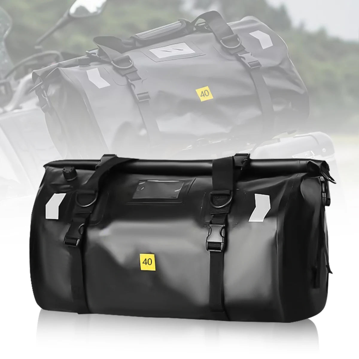 Waterproof Motorcycle Tail Bag 66L