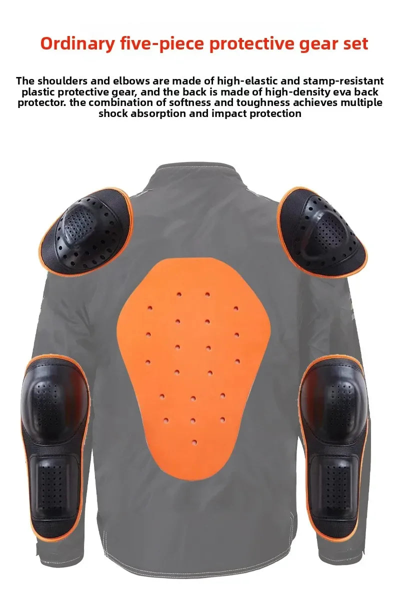 CE Armoured Motorcycle Jacket with Full Protection