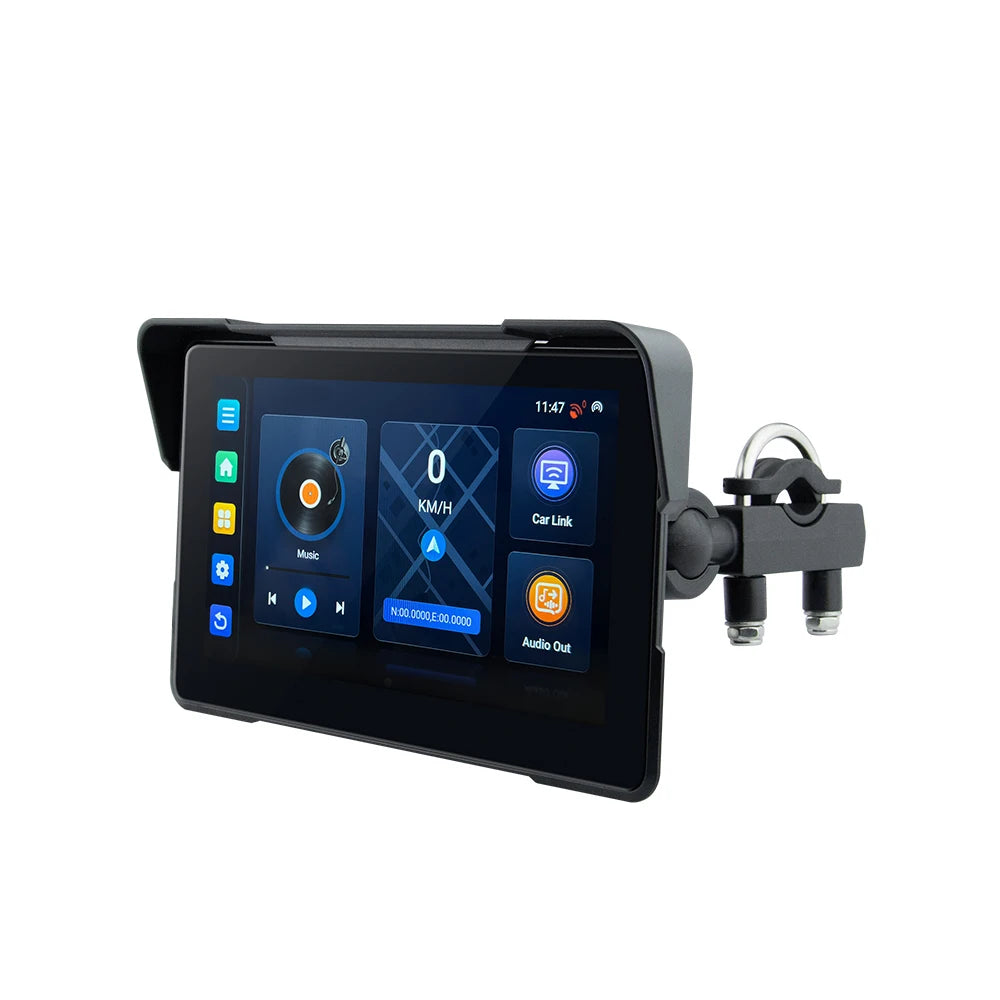 EKIY 7.0" Wireless Motorcycle GPS Display