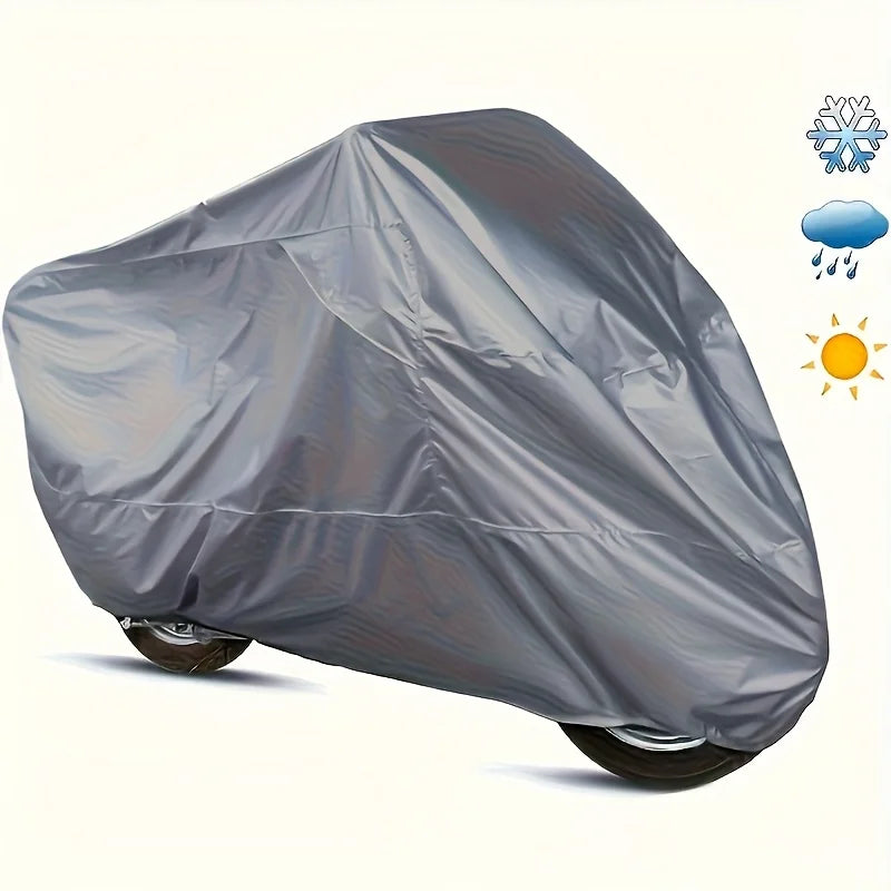 All-Weather Motorcycle Cover for Scooters, E-Bikes, and Motorcycles