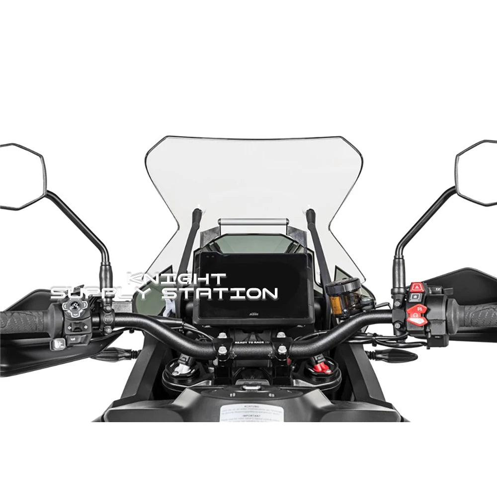 Rally-Inspired Motorcycle GPS Plate Bracket