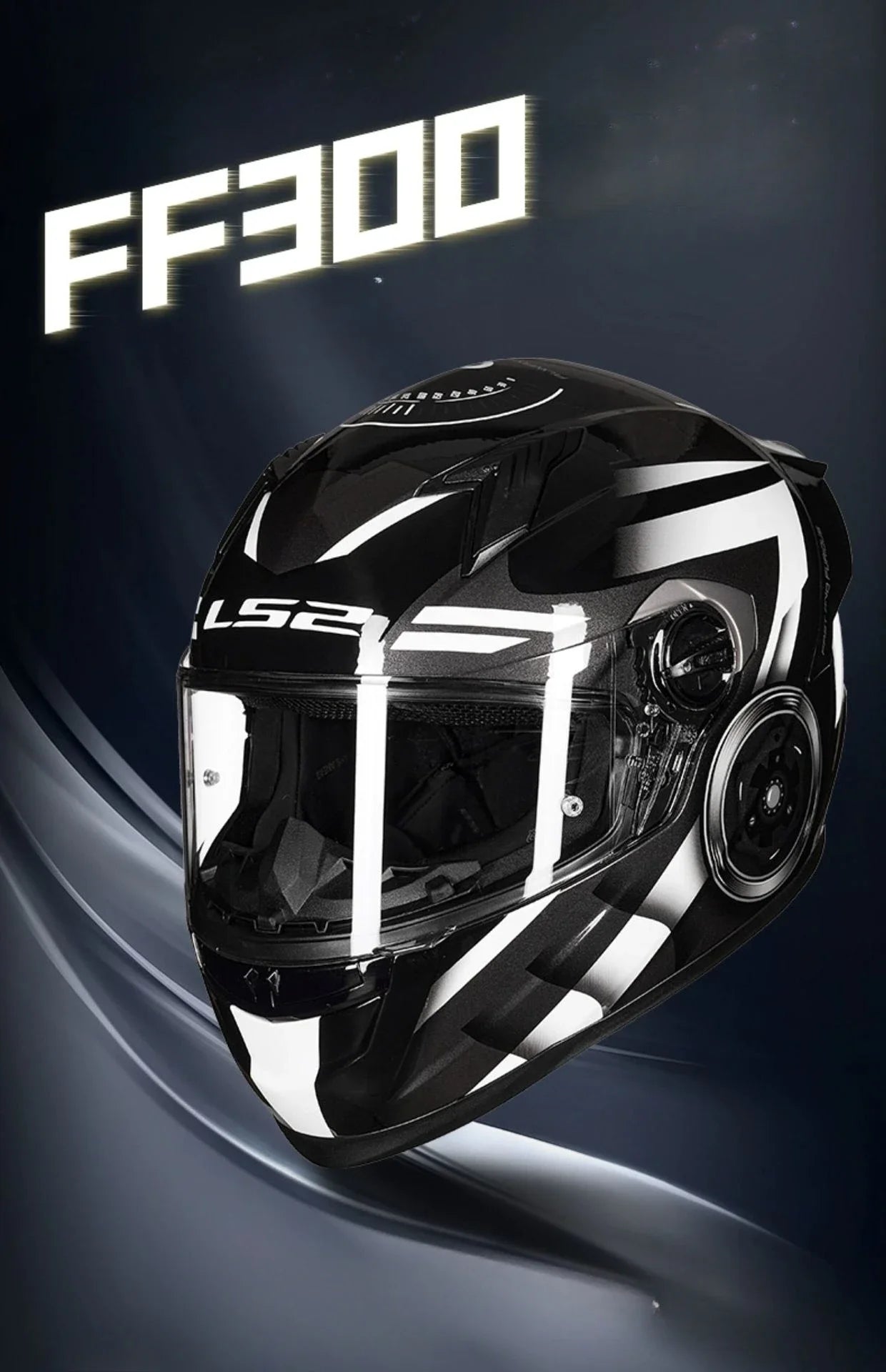 LS2 Full Face Motorcycle Helmet