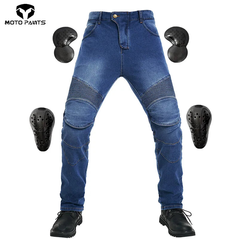 Stylish Motorcycle Jeans with CE Protection