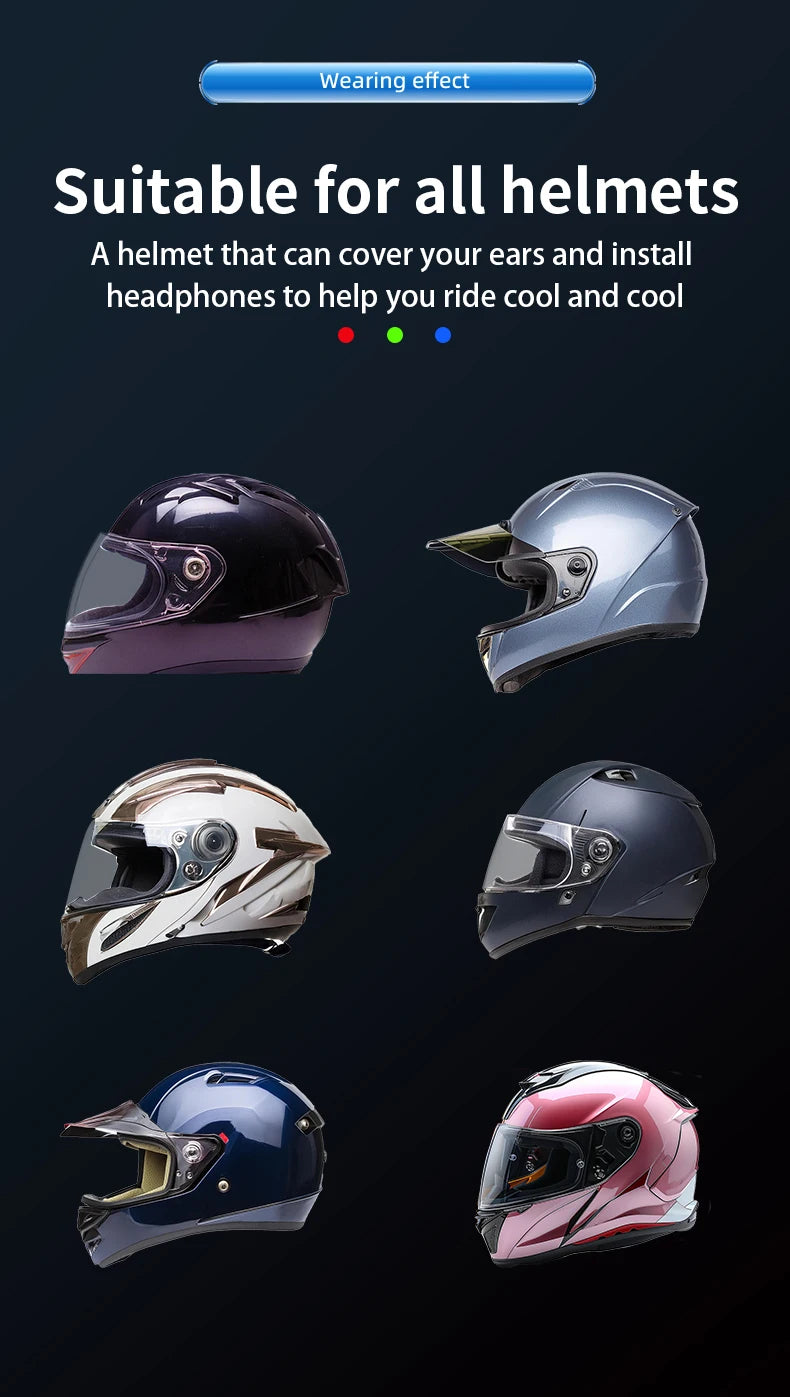Bluetooth Motorcycle Headset