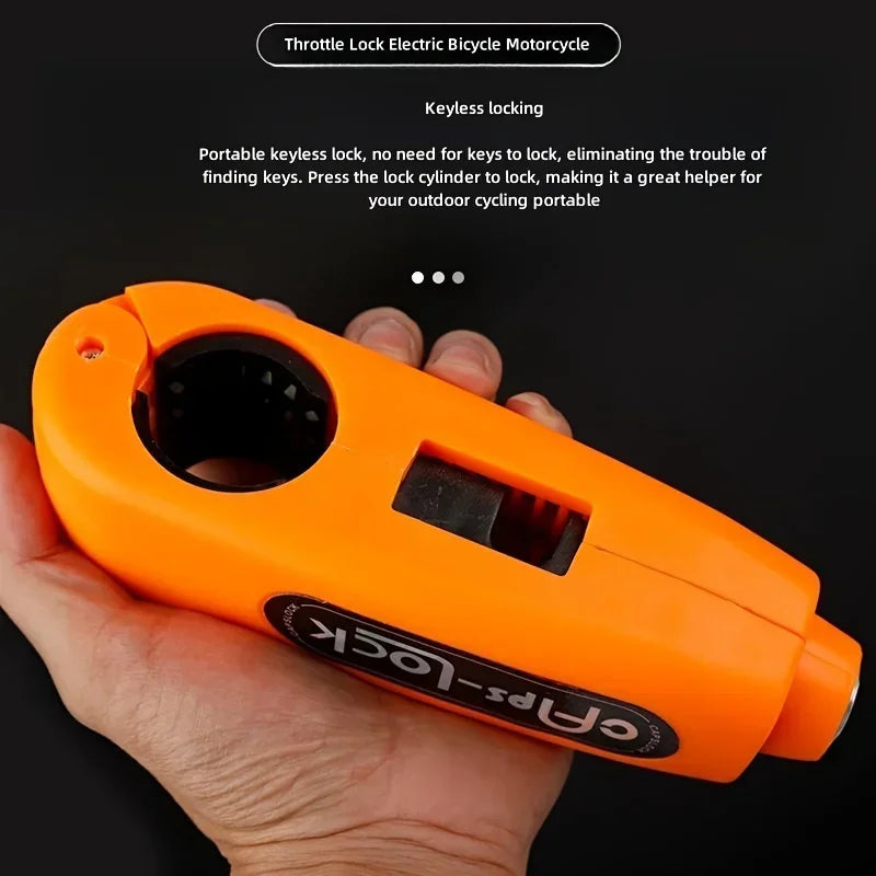 Motorcycle Handlebar Lock Throttle Lock