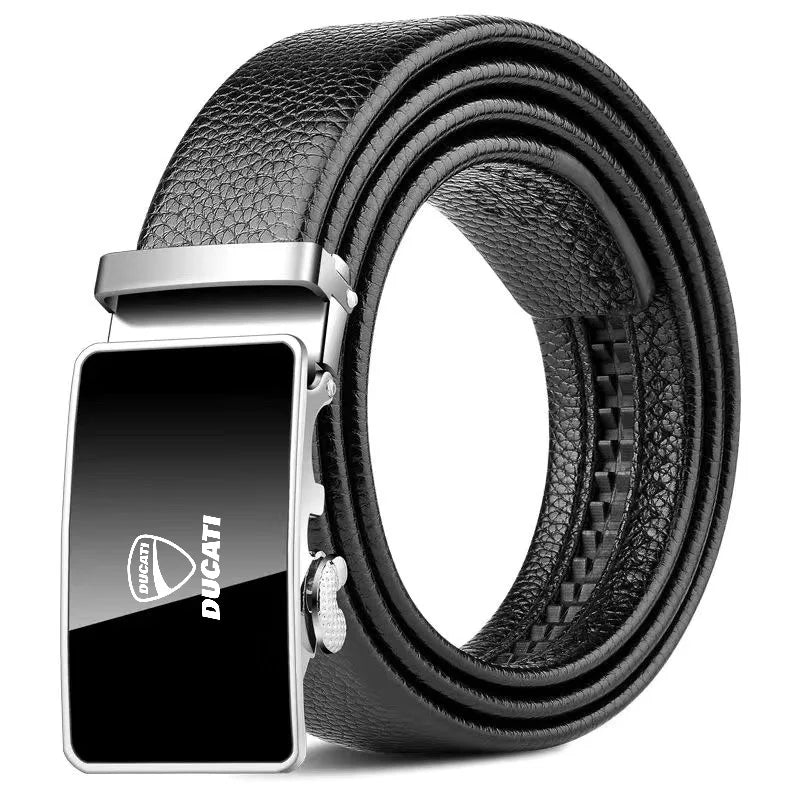 Ducati Monster 696 V4 Genuine Leather Men's Motorcycle Belt