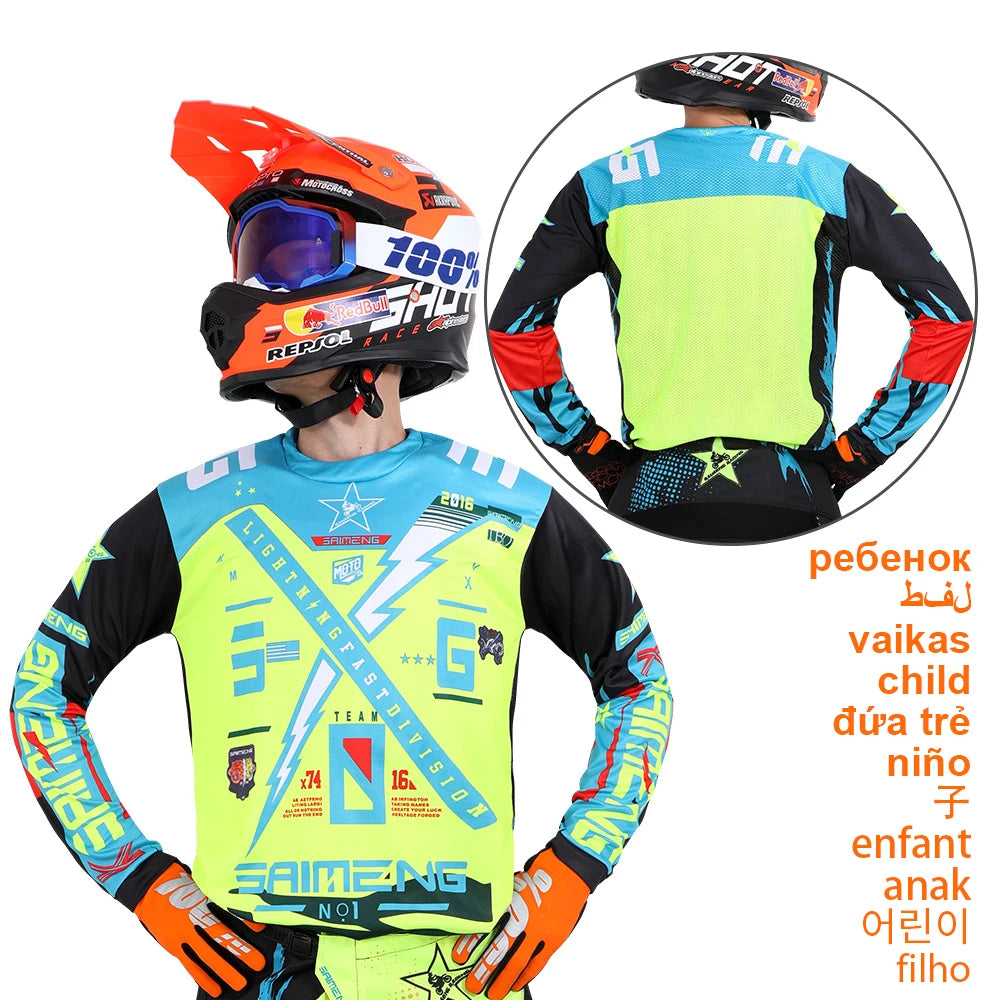 Youth Motocross Racing Jersey