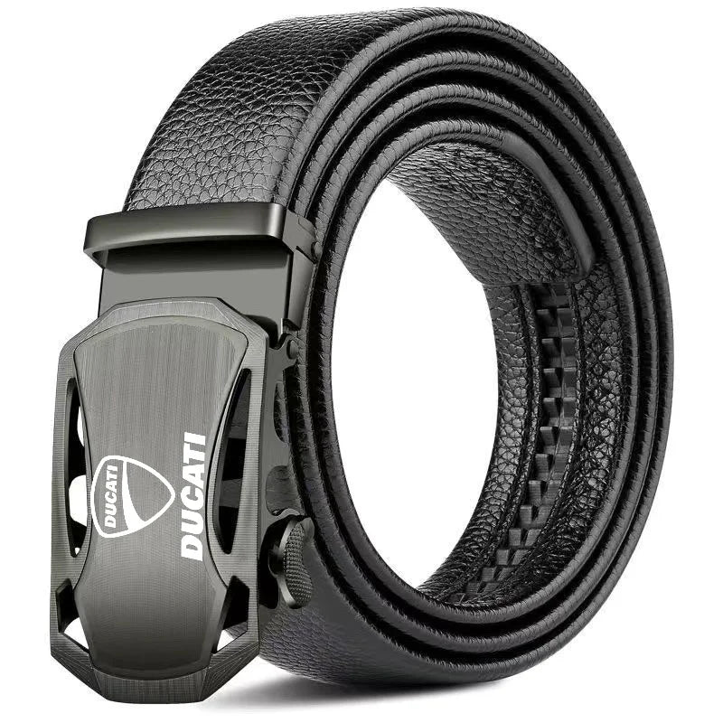 Ducati Monster 696 V4 Genuine Leather Men's Motorcycle Belt