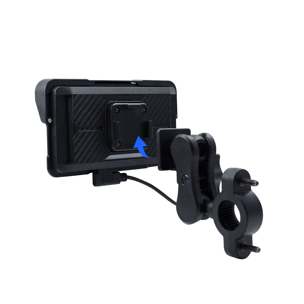 Wireless Motorcycle Display Screen – 5.0 Inch GPS Dashboard