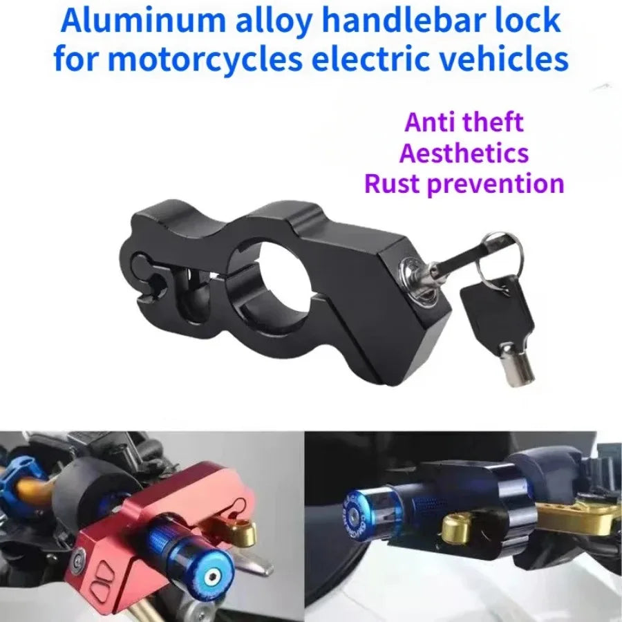 Motorcycle Lever Lock for Electric Bikes & Scooters