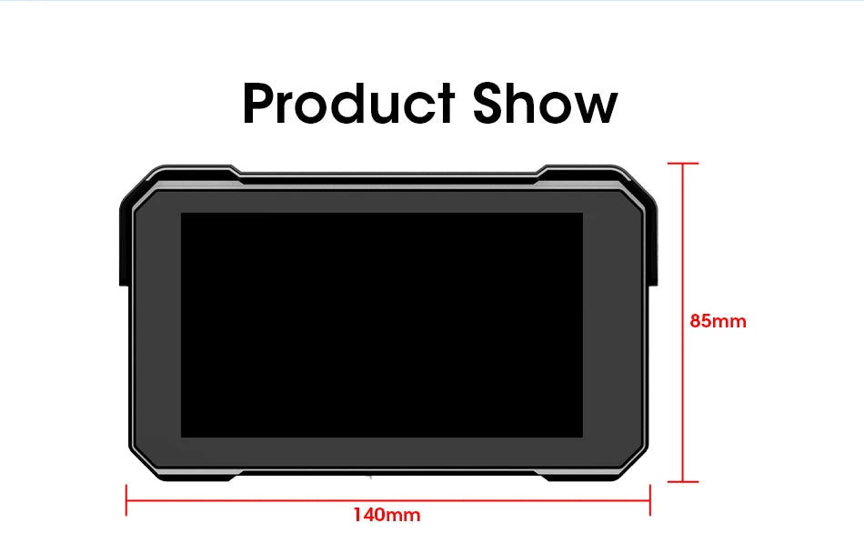 Waterproof motorcycle dashboard display motorcycle display screen