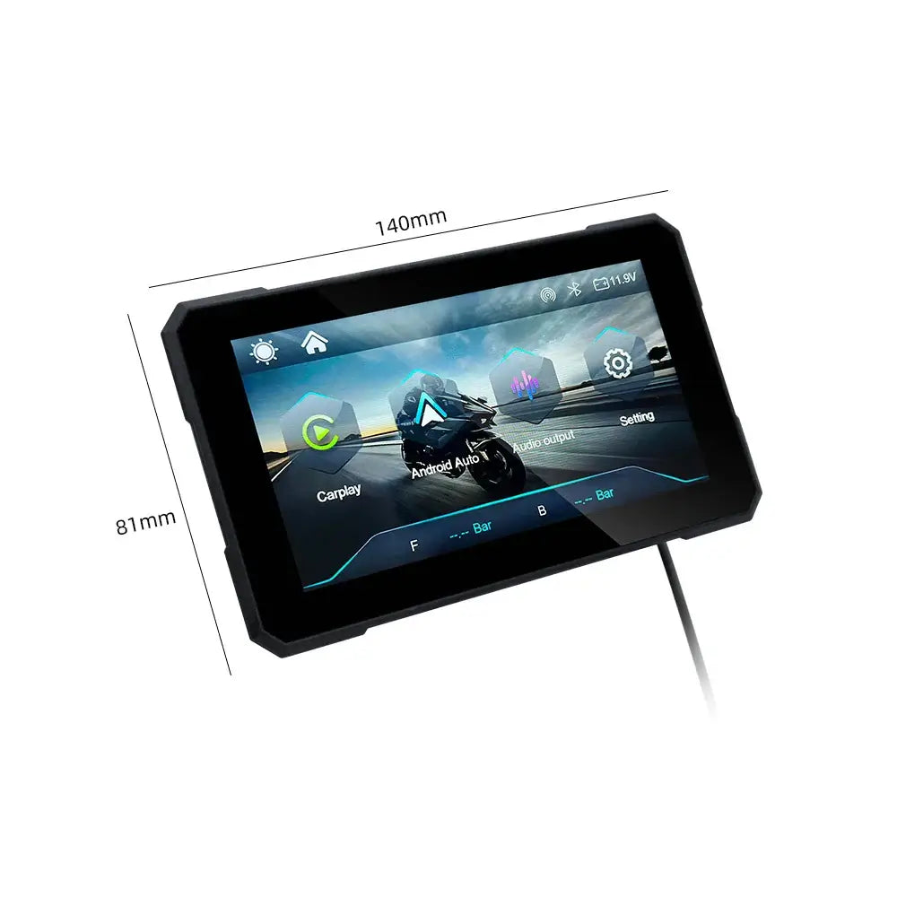 GPS navigation for motorcycles