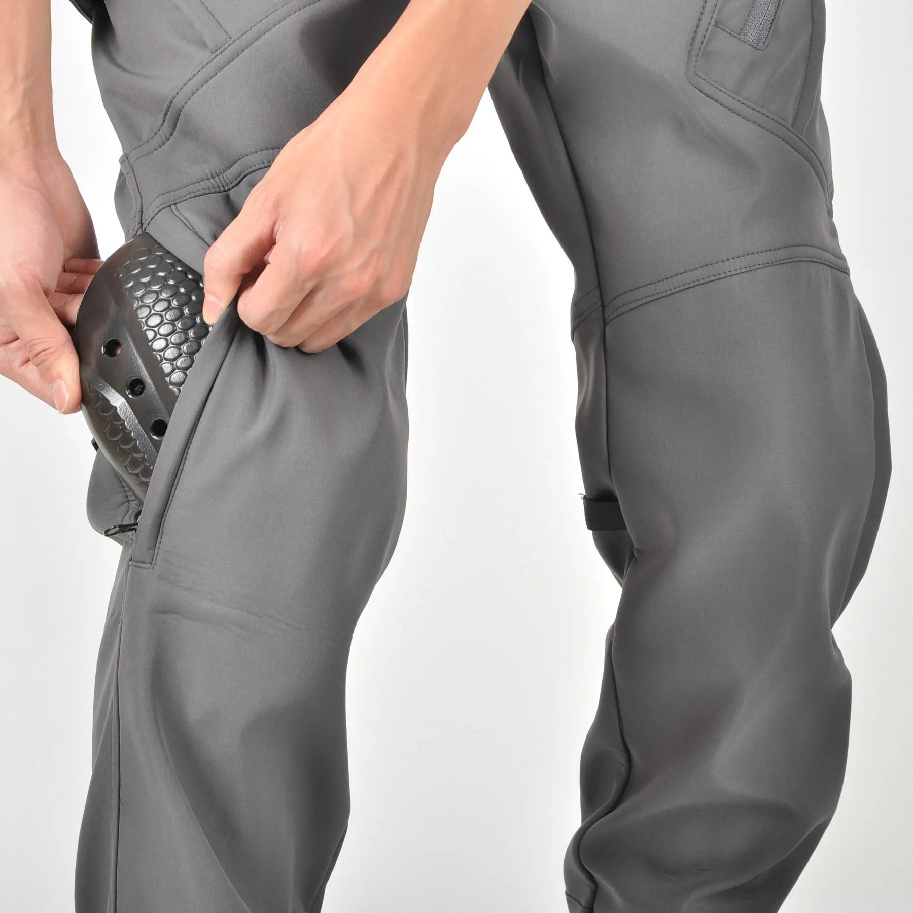 Classic Motorcycle Rider Pants for Autumn and Winter