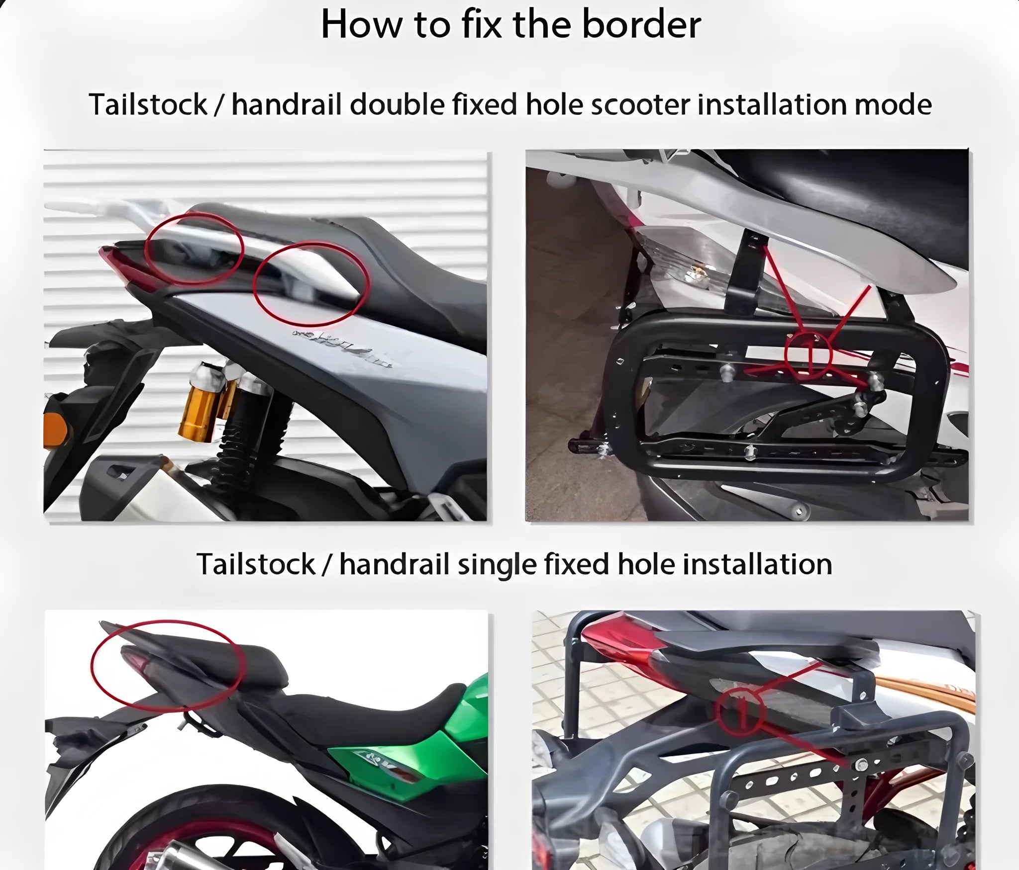 Motorcycle Side Case Brackets